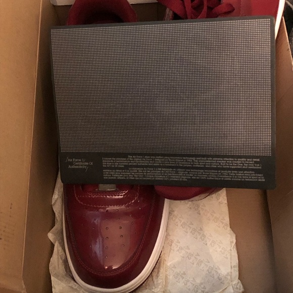 **RARE** NIKE AIR FORCE 1 07' TEAM RED MENS SIZE 12 NEW IN BOX!!! - Picture 11 of 16